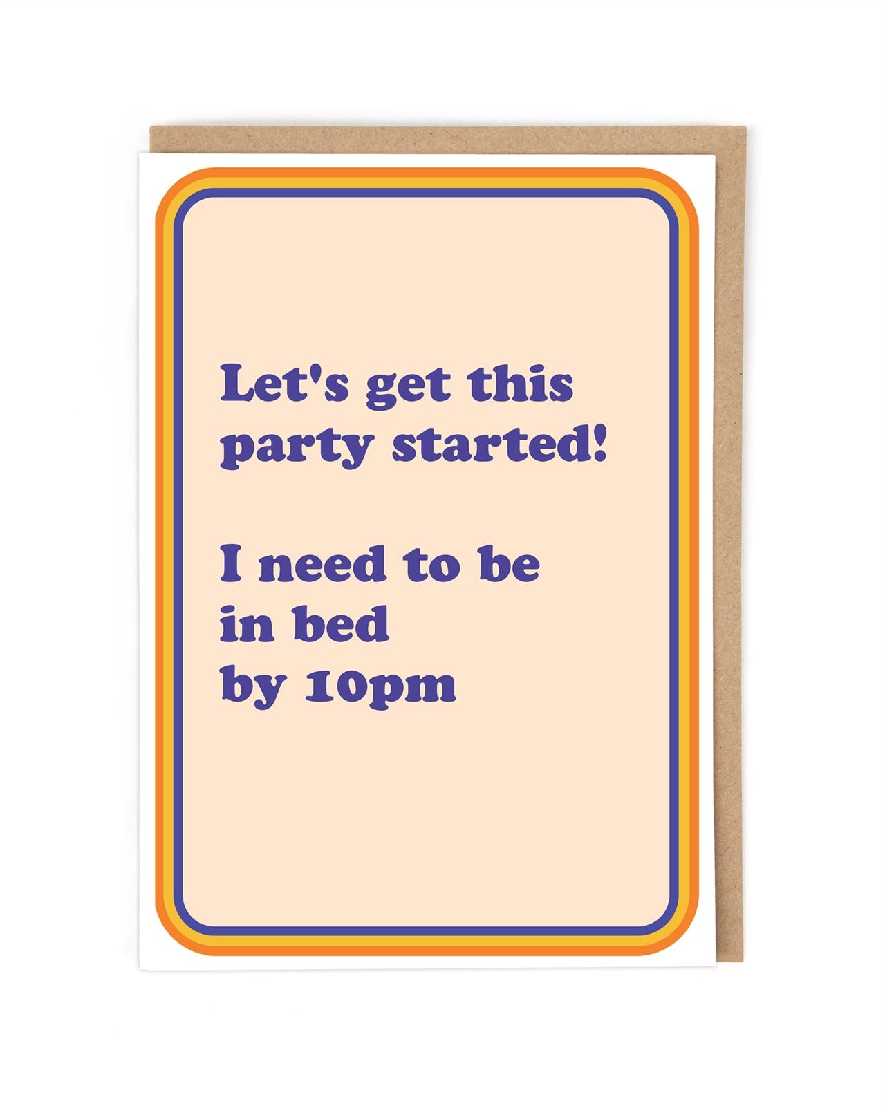 Cath Tate | Started Birthday Card