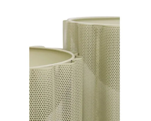 Raz Metal Wave Planter - Small