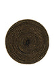 Placemat Round | Simply Black