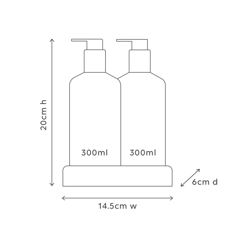 Al.ive Body Compact Bathroom Duo Wash + Lotion