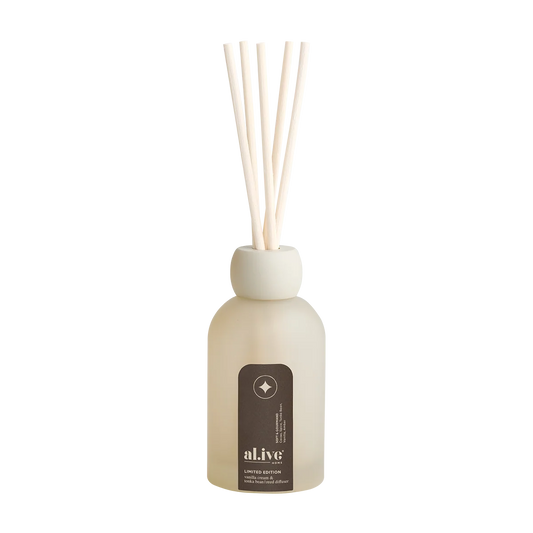 Al.ive Body Reed Diffuser | Vanilla Bean+Tonka Bean 