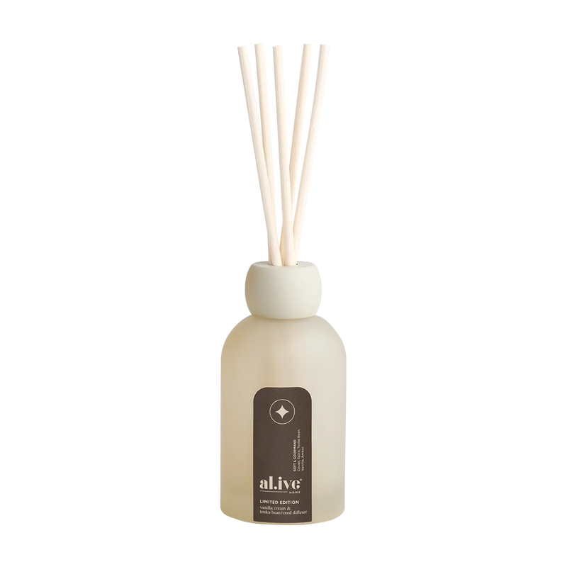 Al.ive Body Reed Diffuser | Vanilla Bean+Tonka Bean 