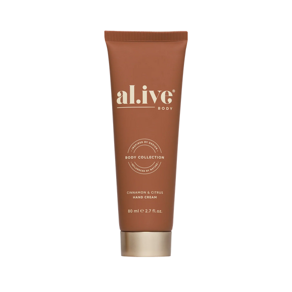 Al.ive Hand Cream Cracker | Cinnamon+Citrus 