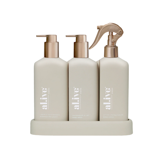Al.ive Home Kitchen Trio Bronze Addition Lemon & Pomgranate+Watermelon+Lime 