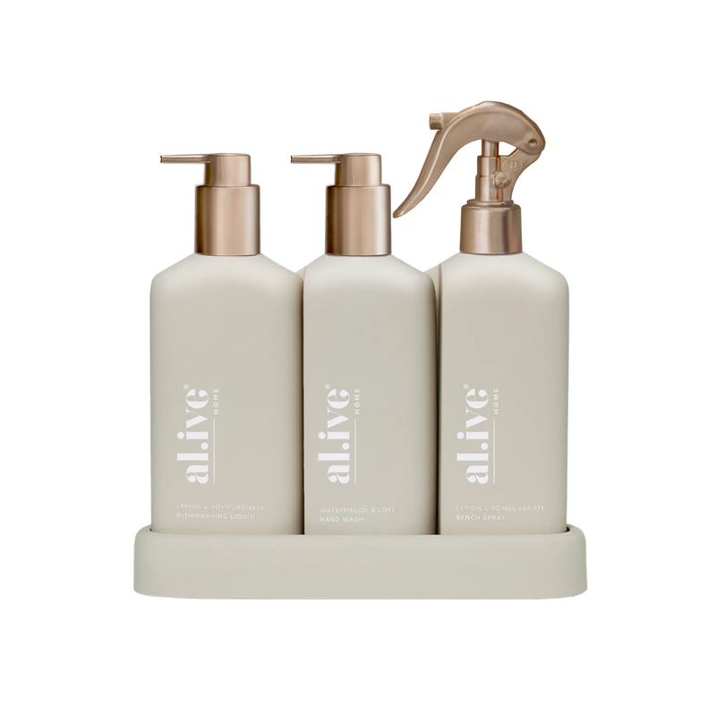 Al.ive Home Kitchen Trio Bronze Addition Lemon & Pomgranate+Watermelon+Lime 
