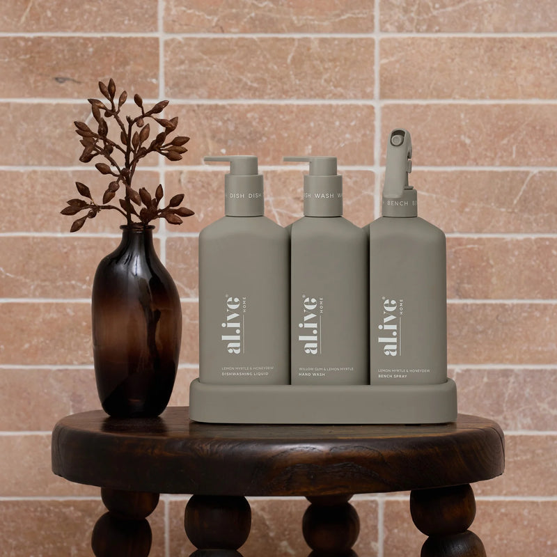 Al.ive Home Kitchen Trio |Lemon Myrtle & Honeydew + Willow-gum & Lemon
