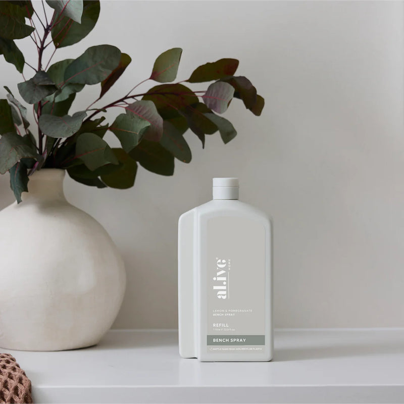 Al.ive Bench Spray Refill | 1ltr Lemon & Pomegrante