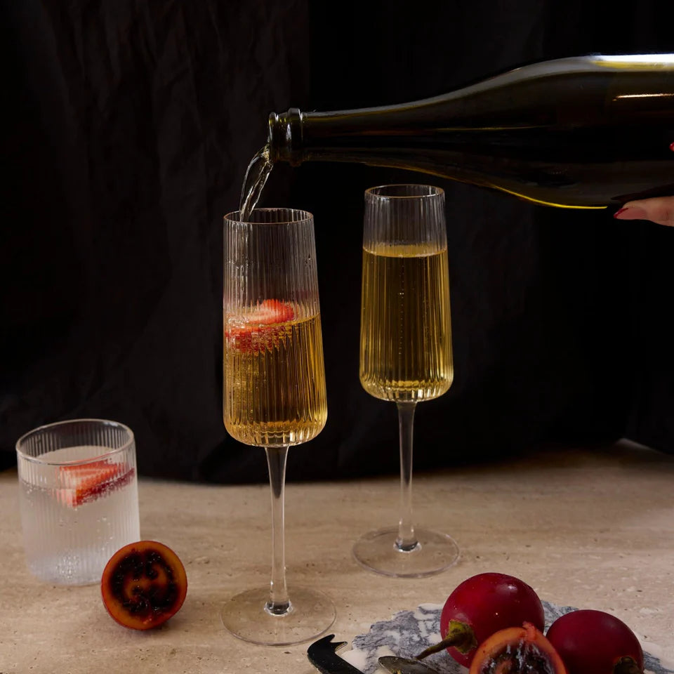 Amalfi Champagne Glasses | Set 2