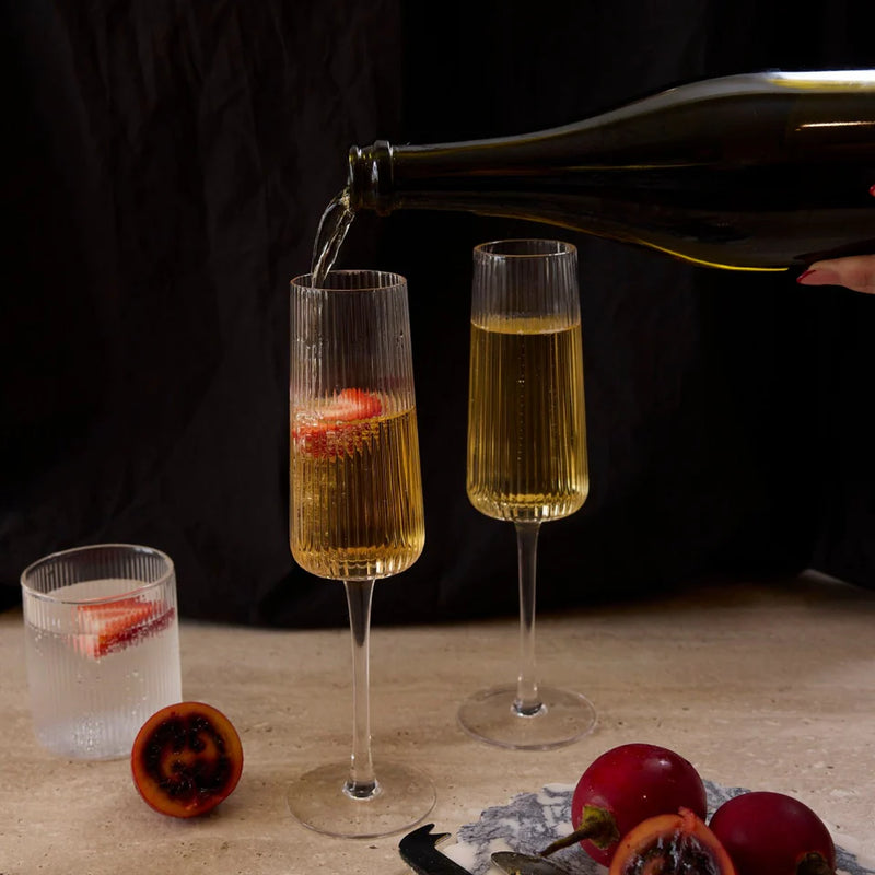 Amalfi Champagne Glasses | Set 2