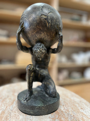 Atlas Holding The World Decor