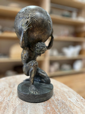 Atlas Holding The World Decor