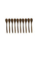 Small Round Salt Spoon | Dark