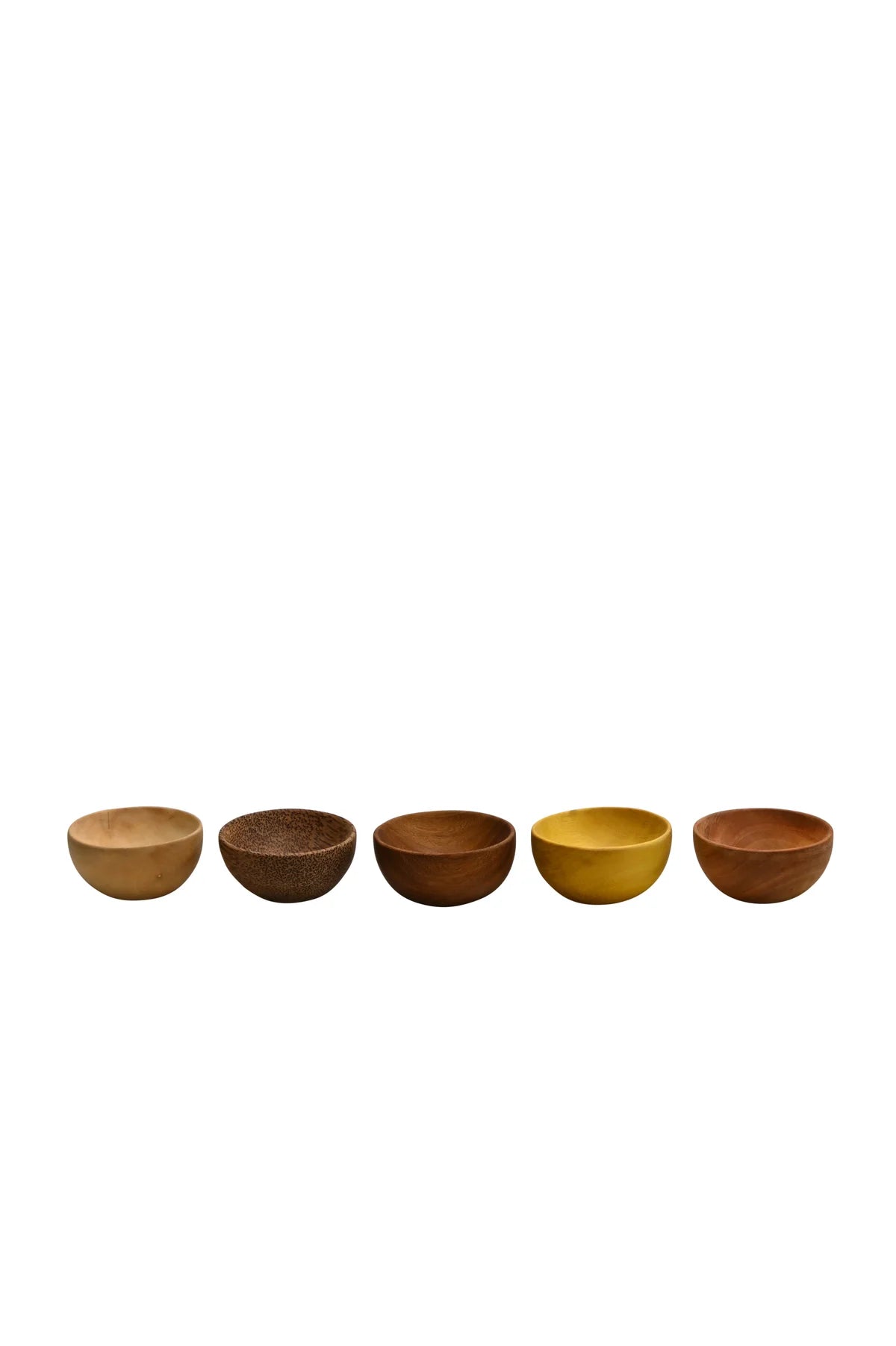Small Wooden Bowl | Set 5