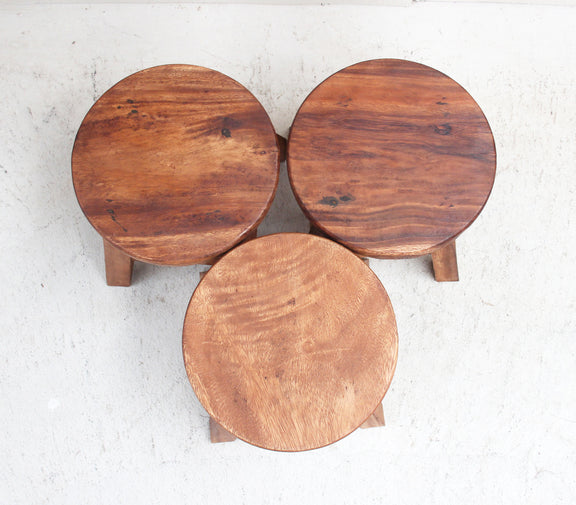 Barron Import Teak Mini Stool 
