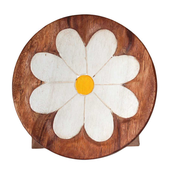 Wooden Painted Daisy Kids Sttol 