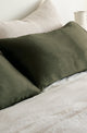 Bianca Lorenne Silk Pillow Slip | Olive