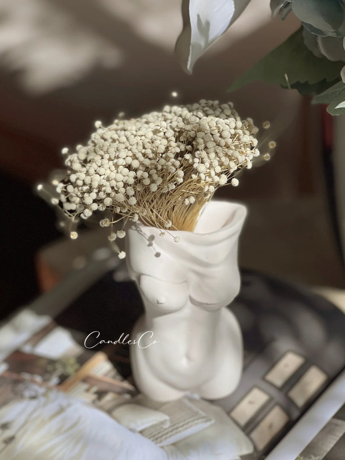 Undress Body Vase | White