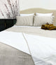 Brayden Pillow Cover | Natural Stripe