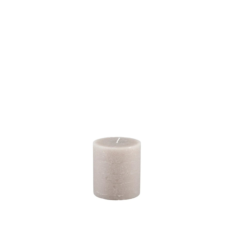 Broste Candle Pillar | Linen
