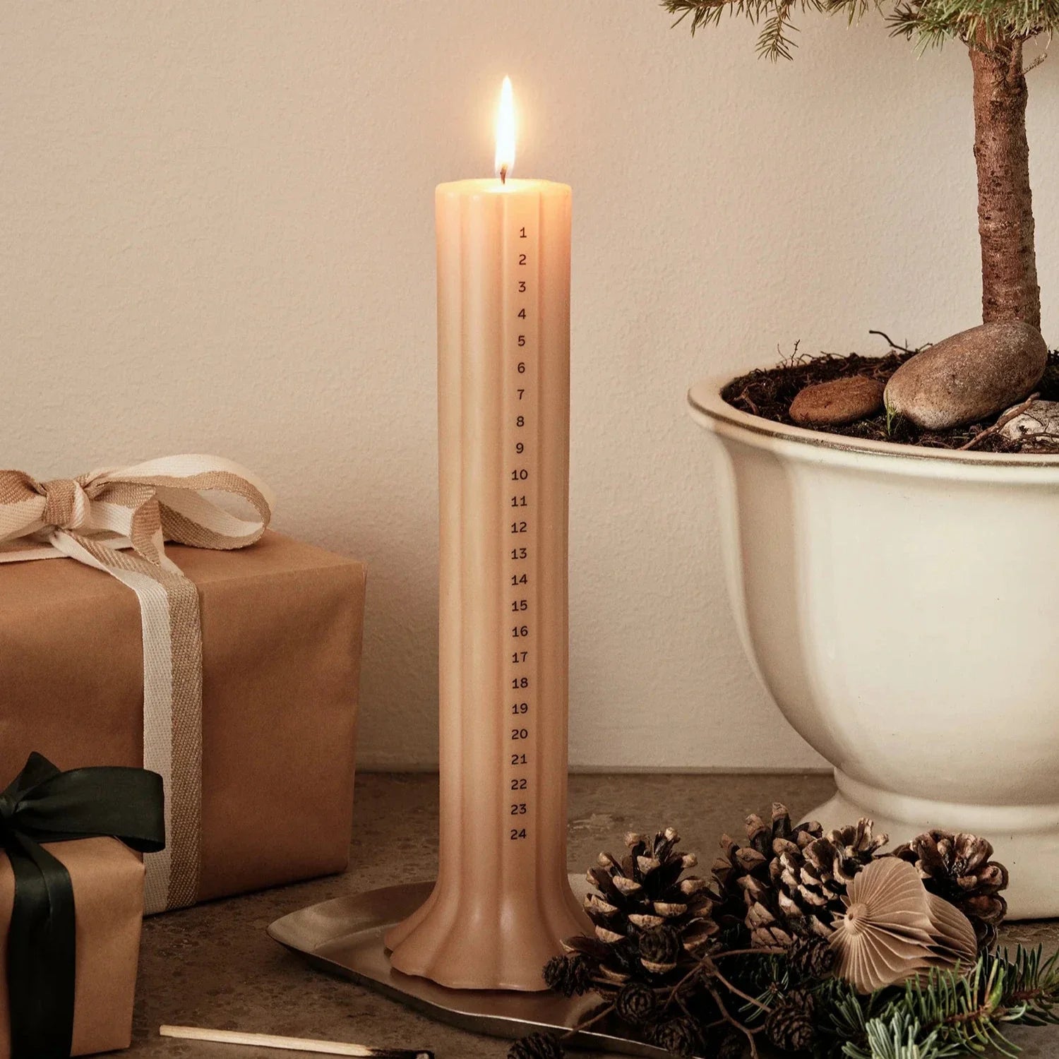 Christmas Heli Candle | Moonlight