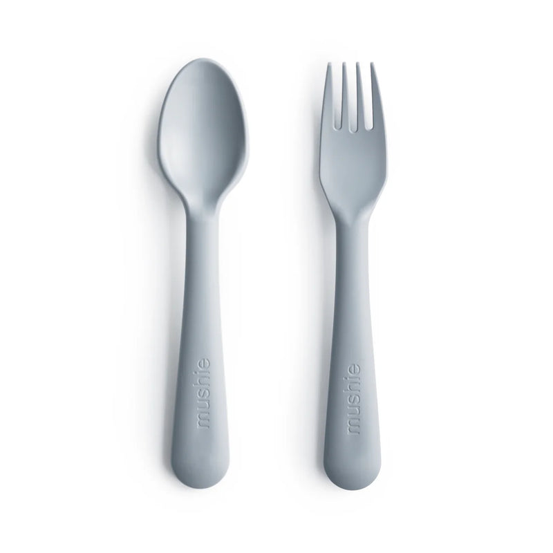 Mushie | Fork & Spoon Set
