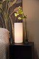 Table Lamp | Cylindrical Lines - Tall  Matt White