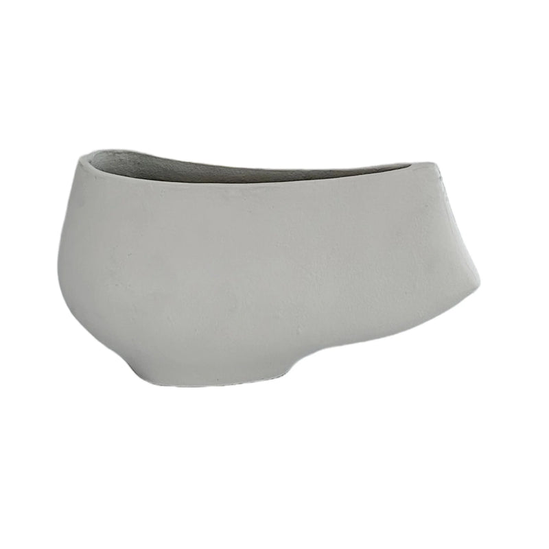 Cala Long Vase | White