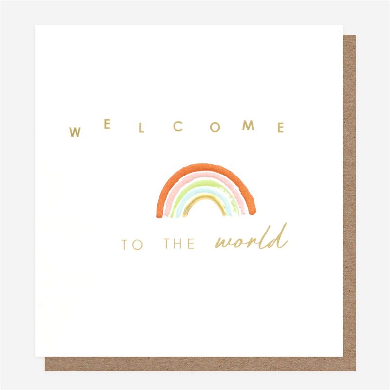 Caroline Gardner | Welcome To The World Baby Greeting Card