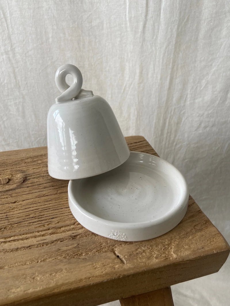 Magnolia Lane Ceramics  | Butter Dish - Twist