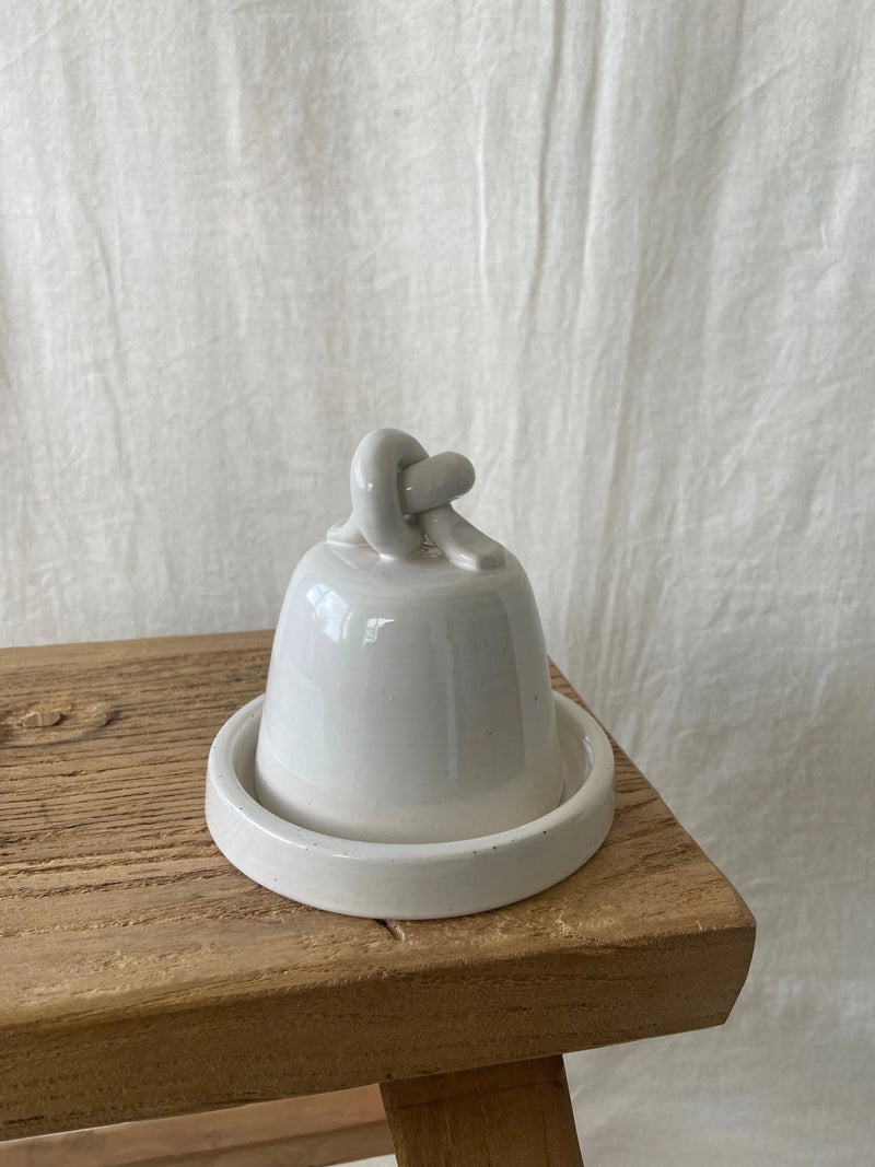 Magnolia Lane Ceramics | Butter Dish - Knot