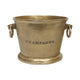 Oval Champagne Bucket XL | Raw Gold