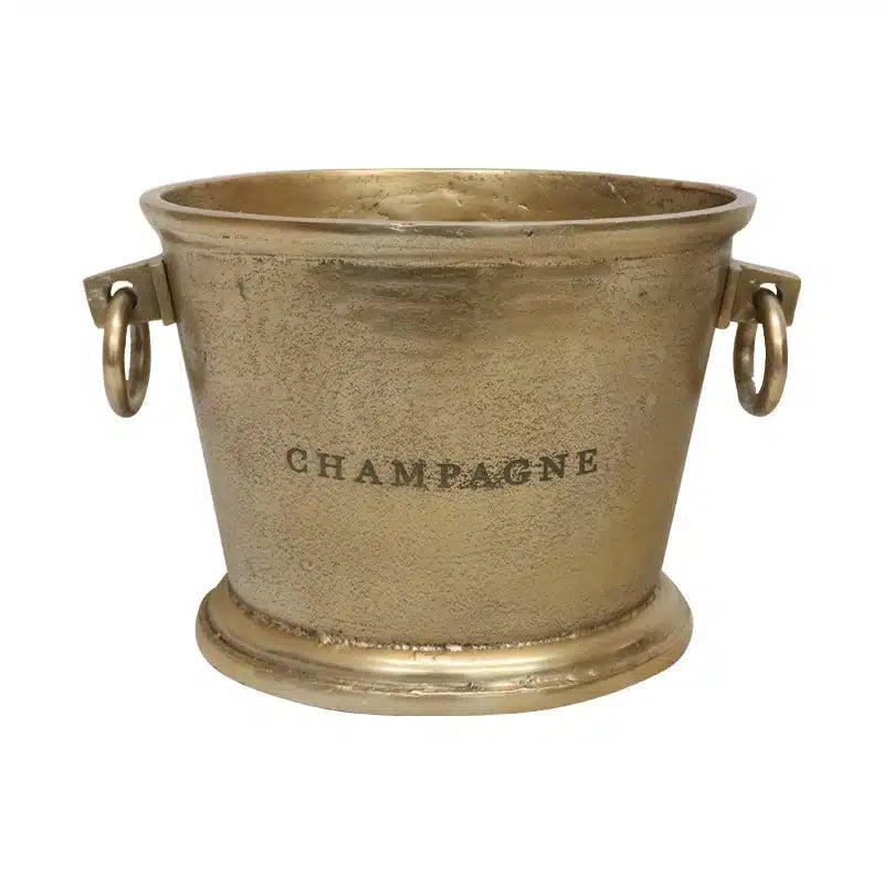 Oval Champagne Bucket XL | Raw Gold