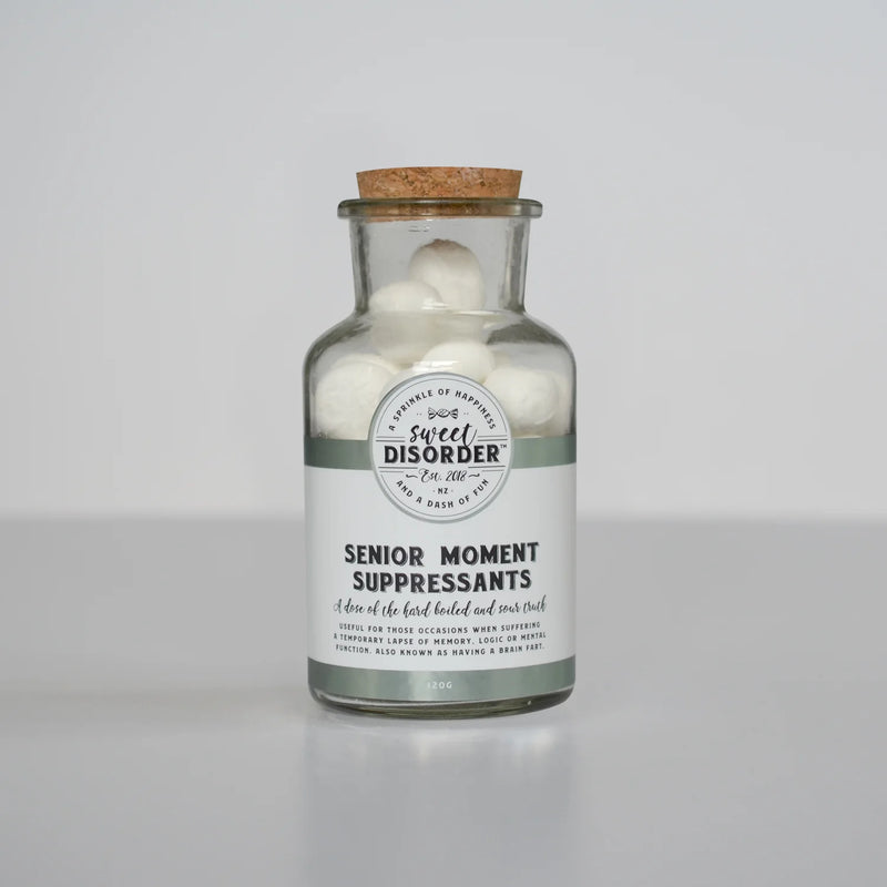 Sweet Disorder |  Senior Moment Surpresants