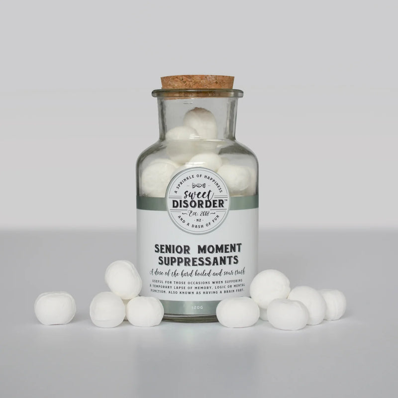 Sweet Disorder |  Senior Moment Surpresants