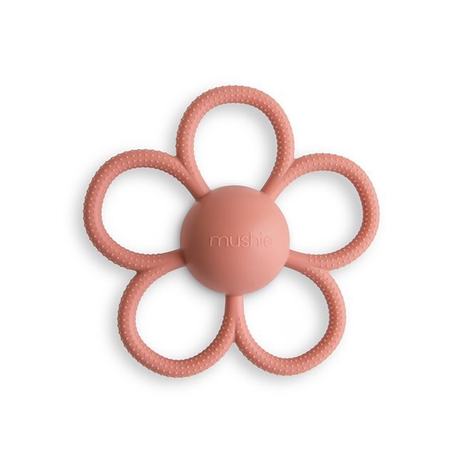 Mushie Rattle Teether | Daisy