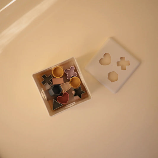 Mushie | Shape Sorting  Box
