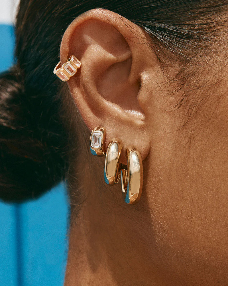 Fairley | Bold Gold Maxi Hoops
