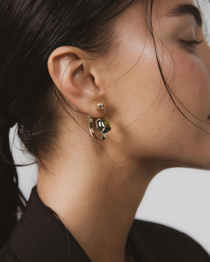 F+H Studios | Accord Punk Earrings - Onyx