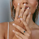 Fairley | London Blue Topaz Deco Ring