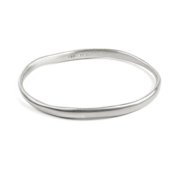 Fairley | Brushed Silver Bangle