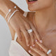 Fairley | Brushed Silver Bangle