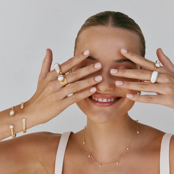 Fairley | Silver Cuff Double Cream