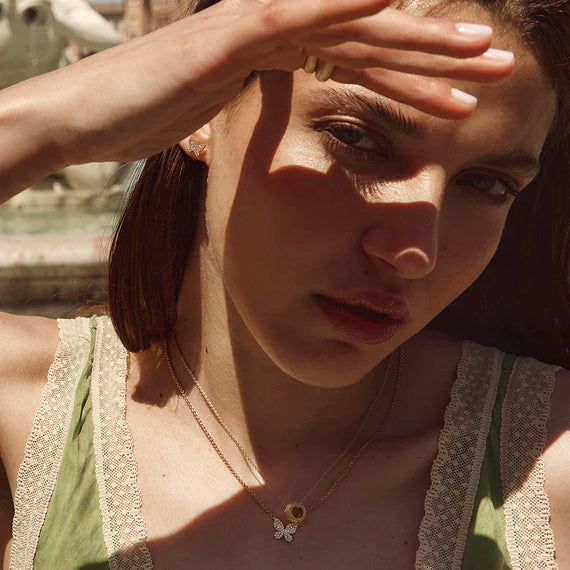 Fairley | Butterfly Pave Studs