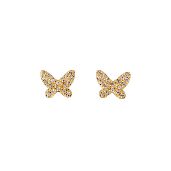 Fairley | Butterfly Pave Studs