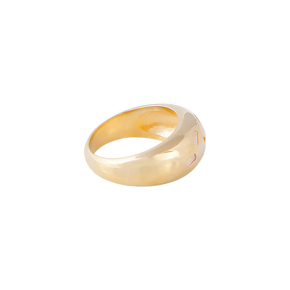 Fairley | Scattered Baguette Ring