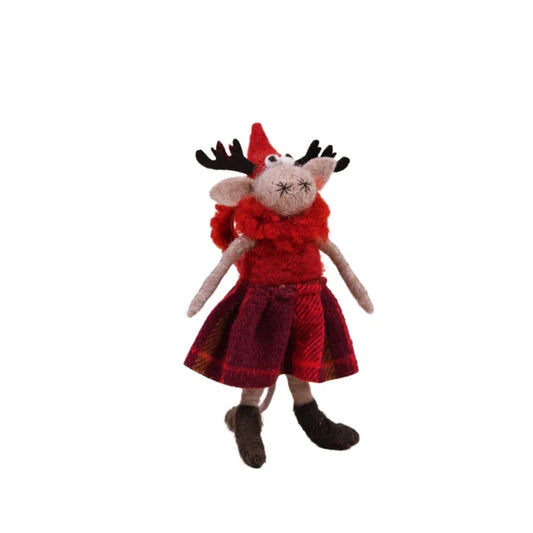 Felt Standing Reindeer | Renee
