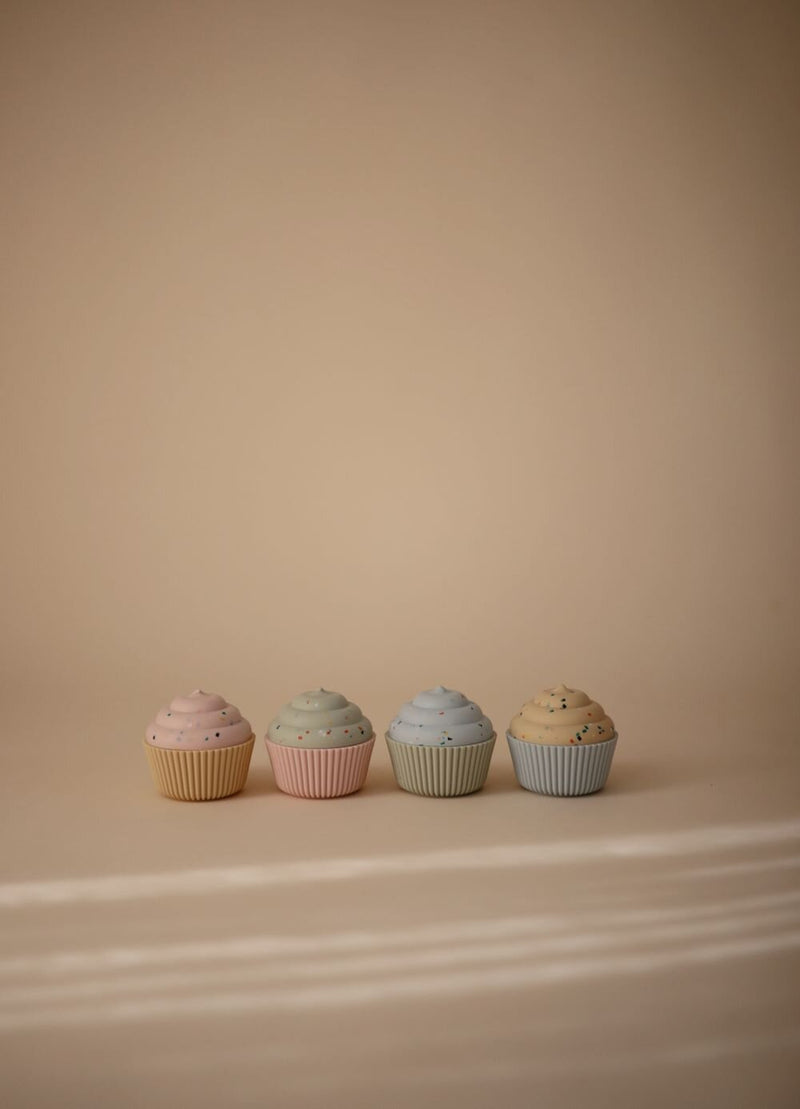 Mushie Mix & Match Cupcake Toy