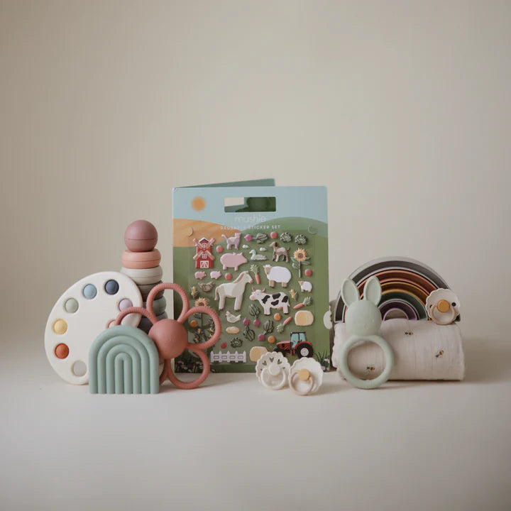 Mushie | Reusable Sticker Set (Farm)