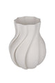 Janey 3D Ceramic Vase | White/Small