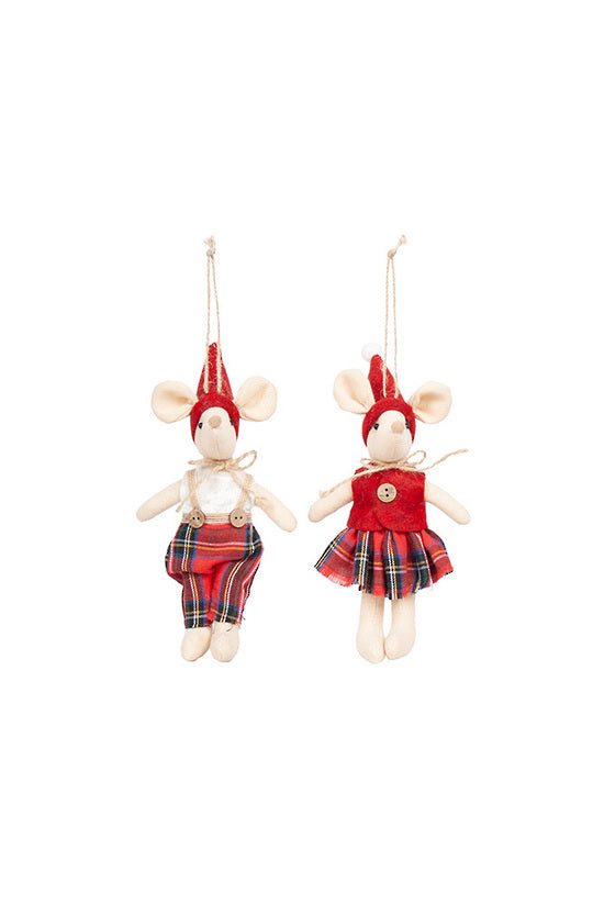 Master + Miss Scott Mouse | Red – Nicchia Boutique